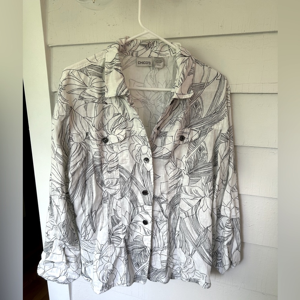 Chico’s Linen Shirt